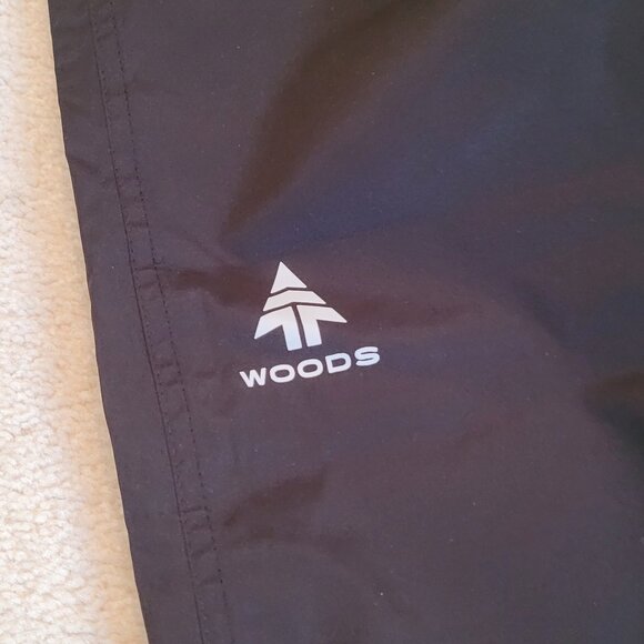 Woods black waterproof rainpaints Kids Large (fits women XS to S) - Picture 6 of 11